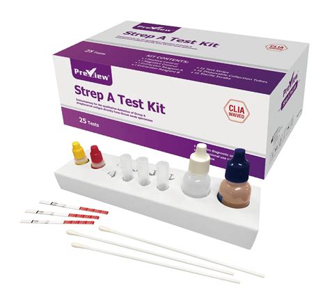 strep a test kit